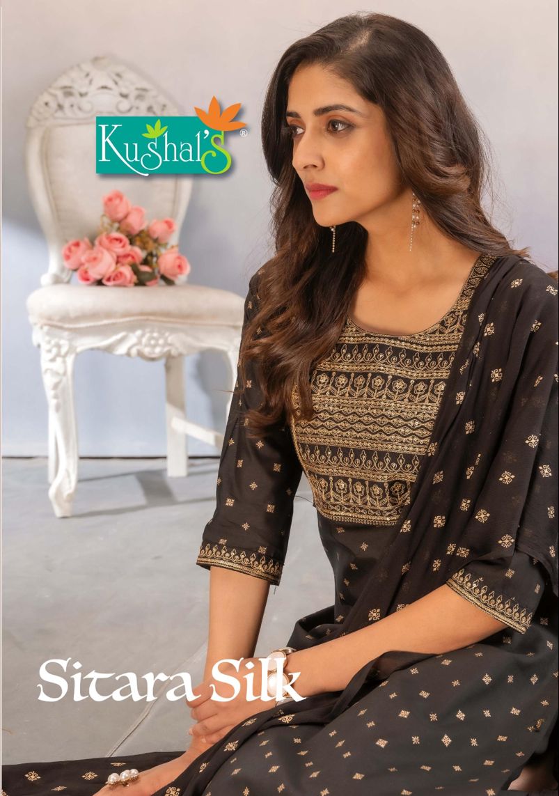 Kushals Sitara Readymade Designer Salwar Suits Catalog
